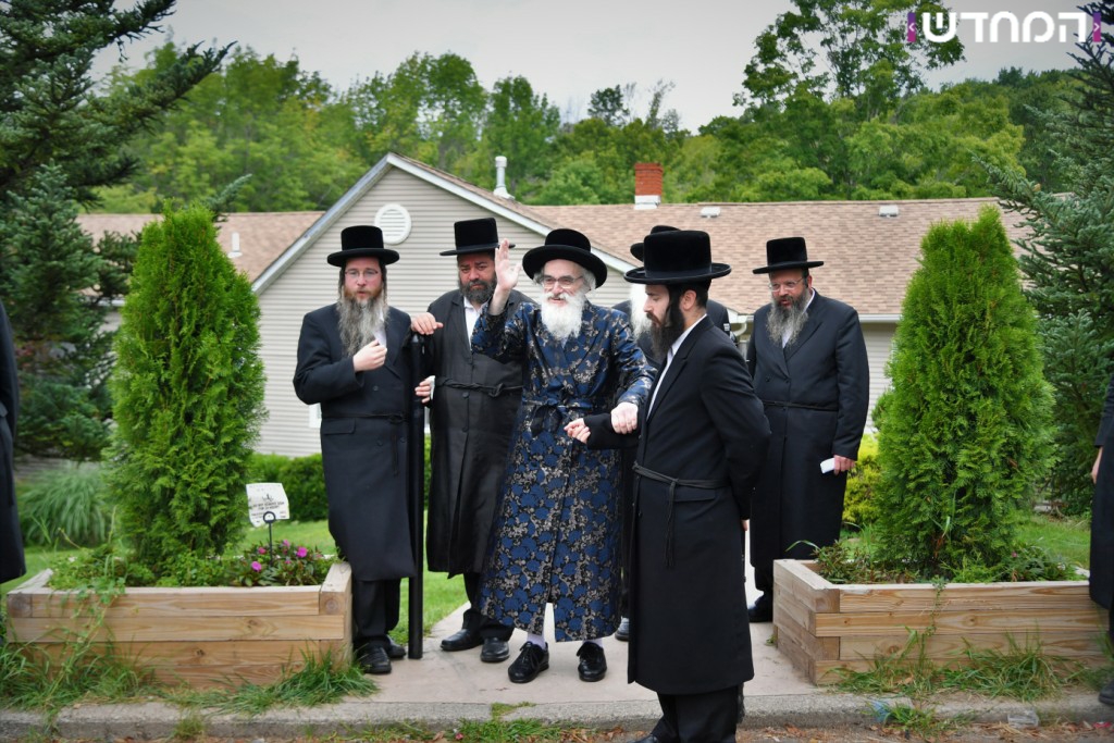 תיעוד: הרבי מויז'ניץ בביקור בארה"ב