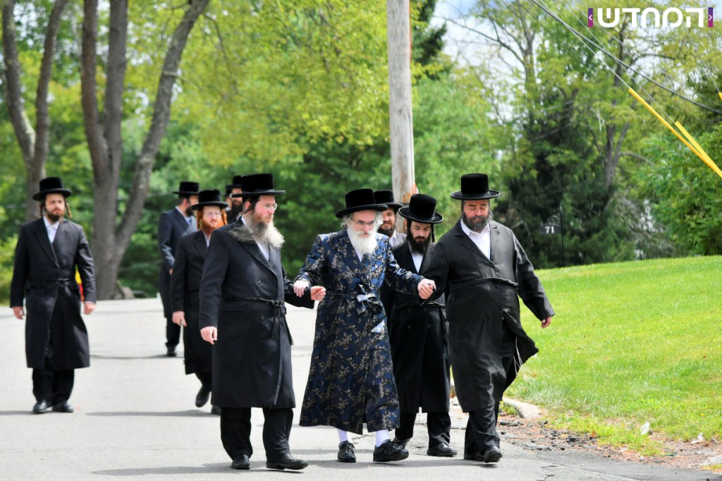 תיעוד: הרבי מויז'ניץ בביקור בארה"ב