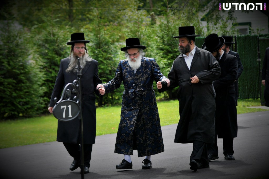 תיעוד: הרבי מויז'ניץ בביקור בארה"ב