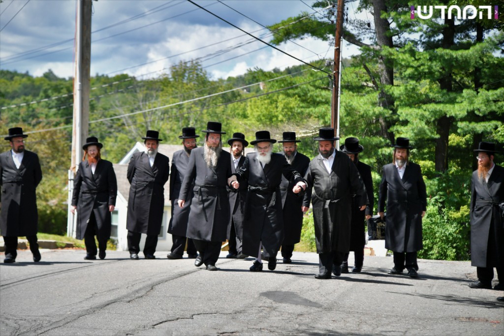 תיעוד: הרבי מויז'ניץ בביקור בארה"ב