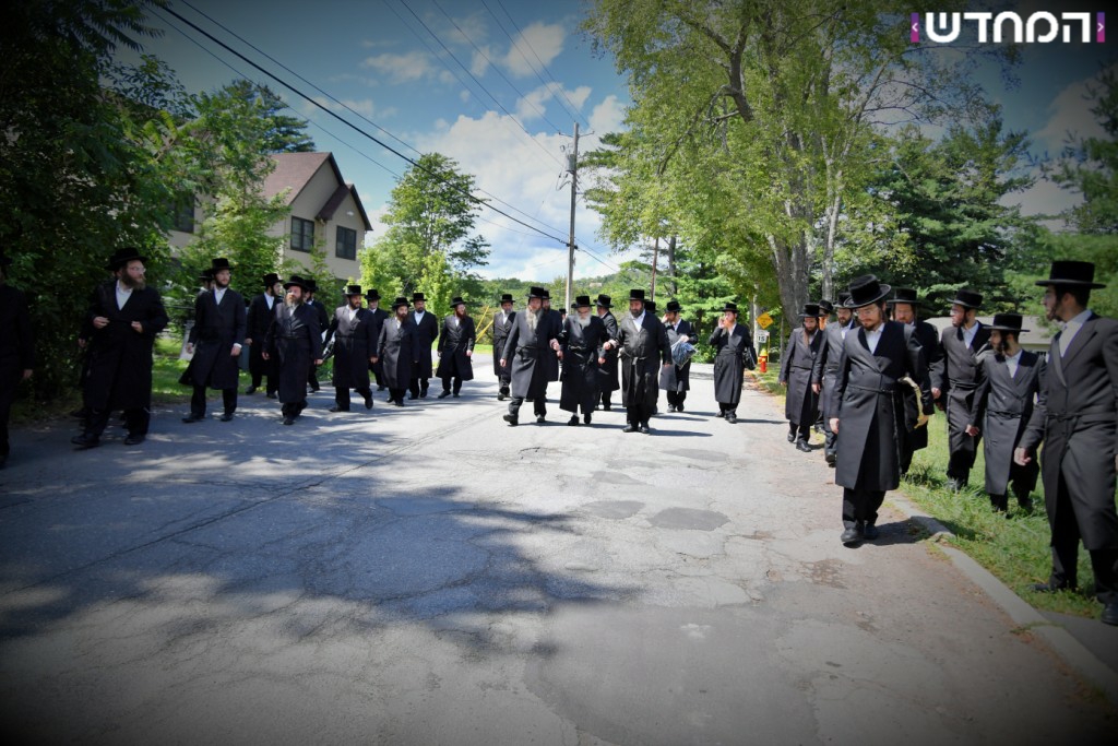 תיעוד: הרבי מויז'ניץ בביקור בארה"ב