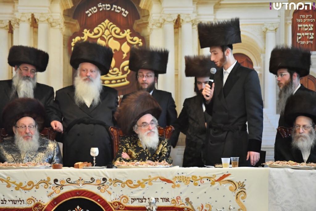 קַדֶּשׁ־לִי כׇל־בְּכוֹר • שמחת פדיון הבן לנינם הראשון של האדמורי״ם מויז'ניץ וספינקא