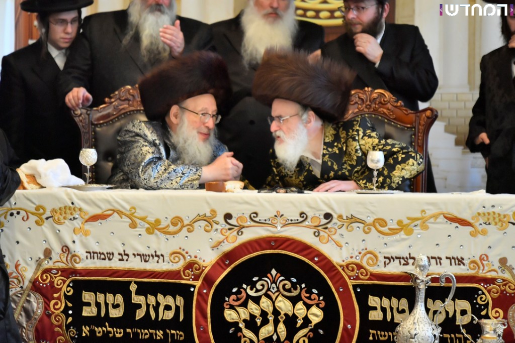 קַדֶּשׁ־לִי כׇל־בְּכוֹר • שמחת פדיון הבן לנינם הראשון של האדמורי״ם מויז'ניץ וספינקא