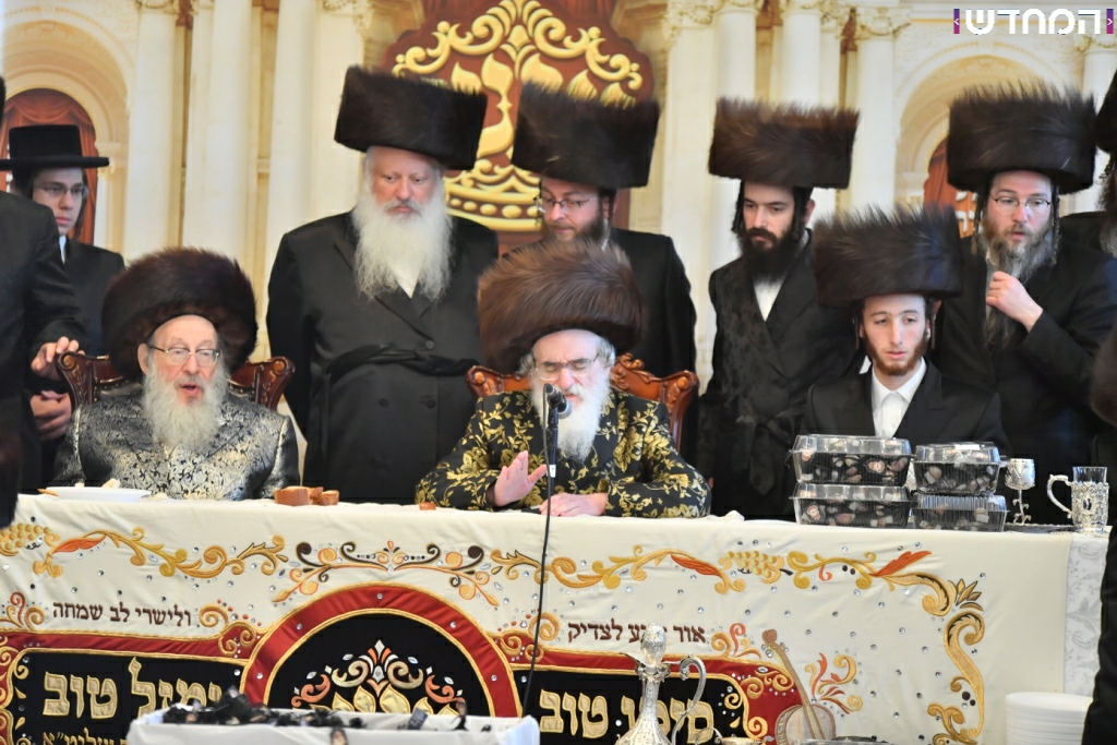 קַדֶּשׁ־לִי כׇל־בְּכוֹר • שמחת פדיון הבן לנינם הראשון של האדמורי״ם מויז'ניץ וספינקא