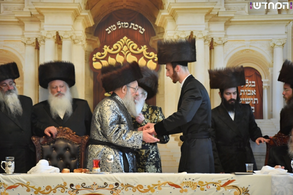 קַדֶּשׁ־לִי כׇל־בְּכוֹר • שמחת פדיון הבן לנינם הראשון של האדמורי״ם מויז'ניץ וספינקא