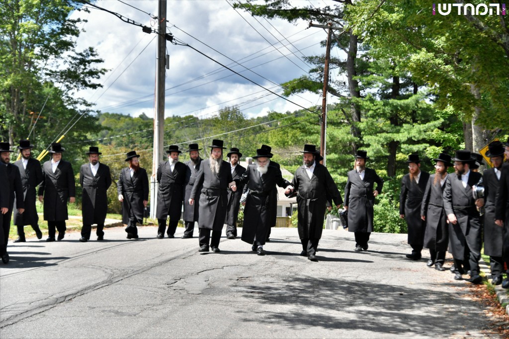 הרבי מויז'ניץ בביקור בארה"ב • גלריה