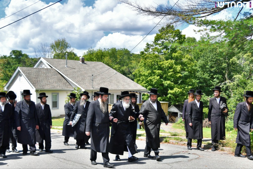 הרבי מויז'ניץ בביקור בארה"ב • גלריה