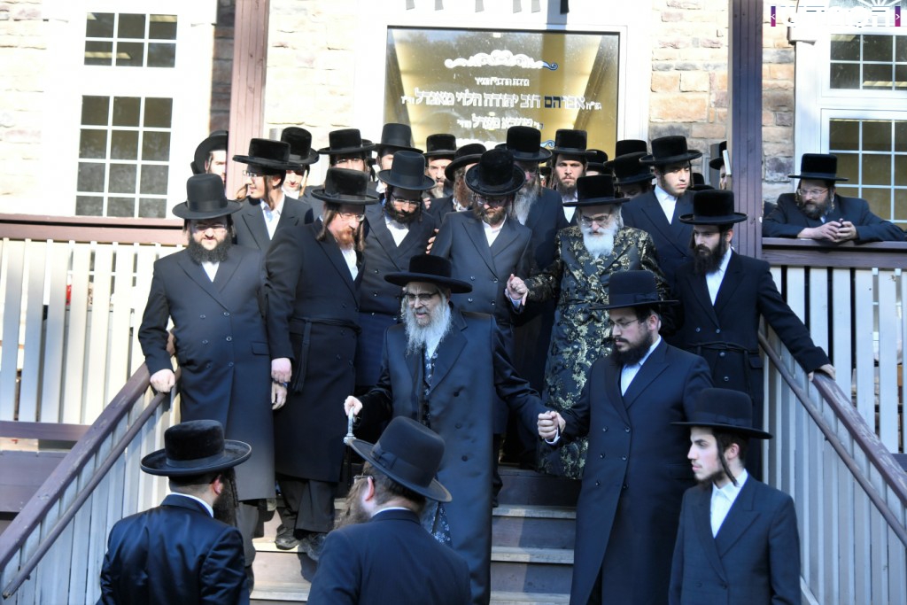 הרבי מויז'ניץ בביקור בארה"ב • גלריה