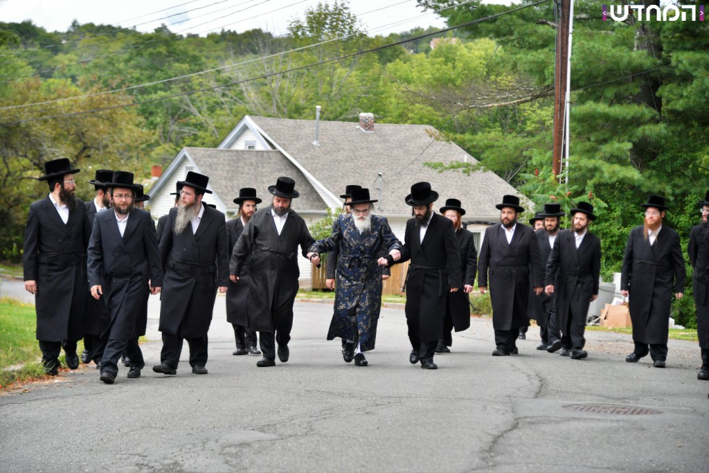 הרבי מויז'ניץ בביקור בארה"ב • גלריה