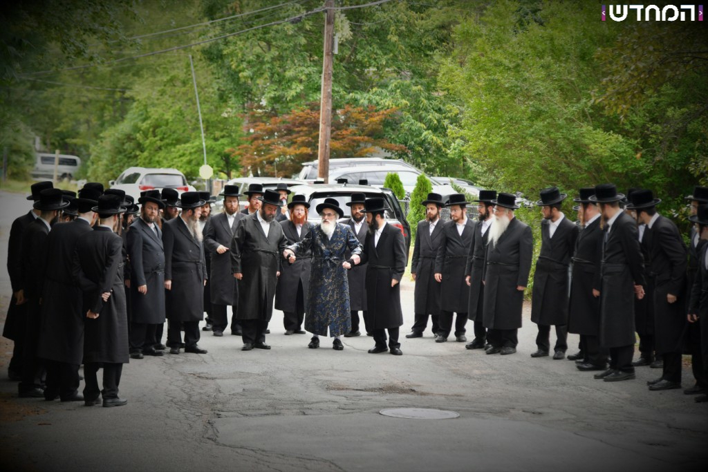 הרבי מויז'ניץ בביקור בארה"ב • גלריה