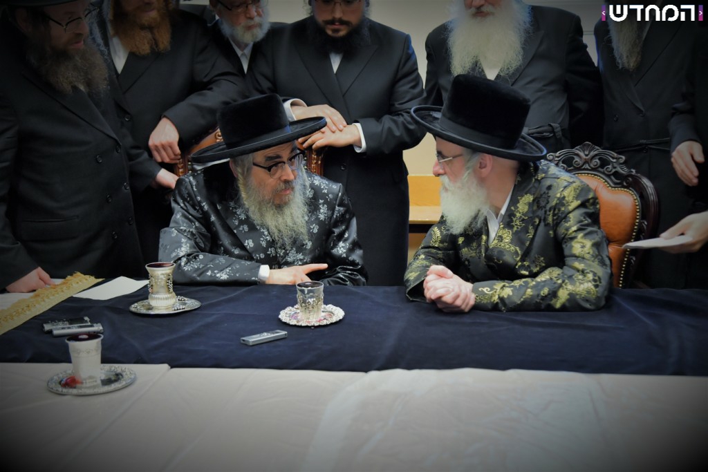 הרבי מויז'ניץ בביקור בארה"ב • גלריה