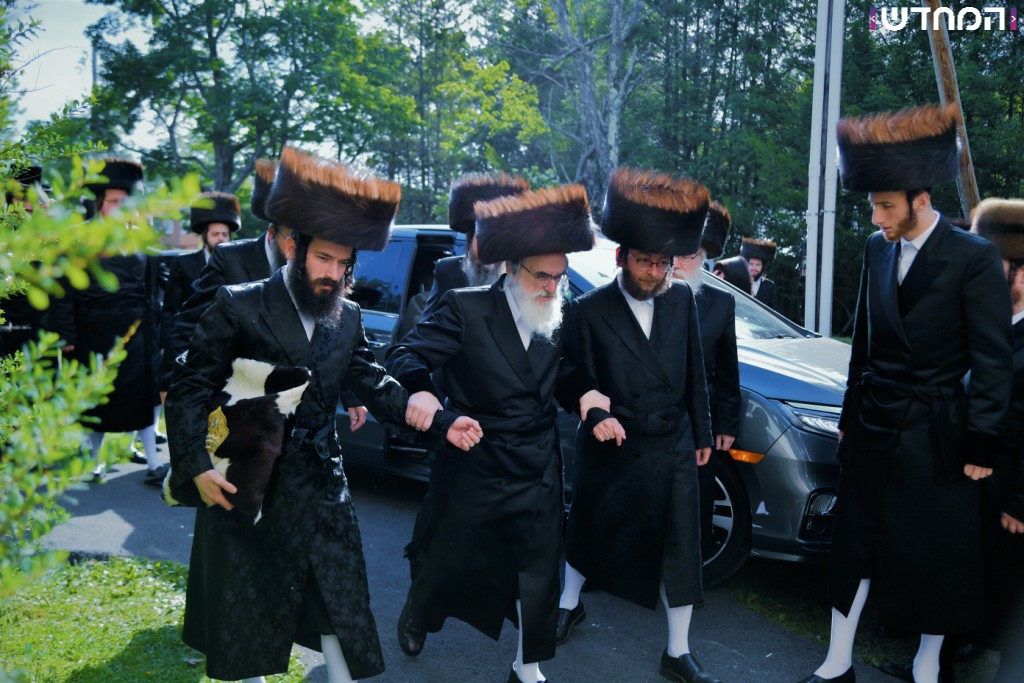 הרבי מויז'ניץ בביקור בארה"ב • גלריה