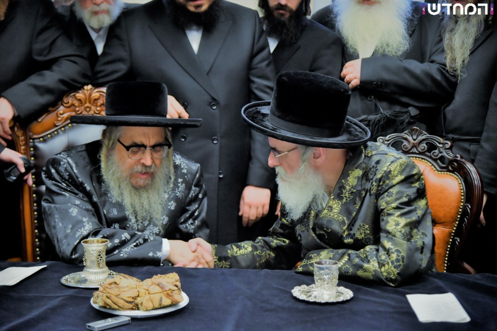 הרבי מויז'ניץ בביקור בארה"ב • גלריה