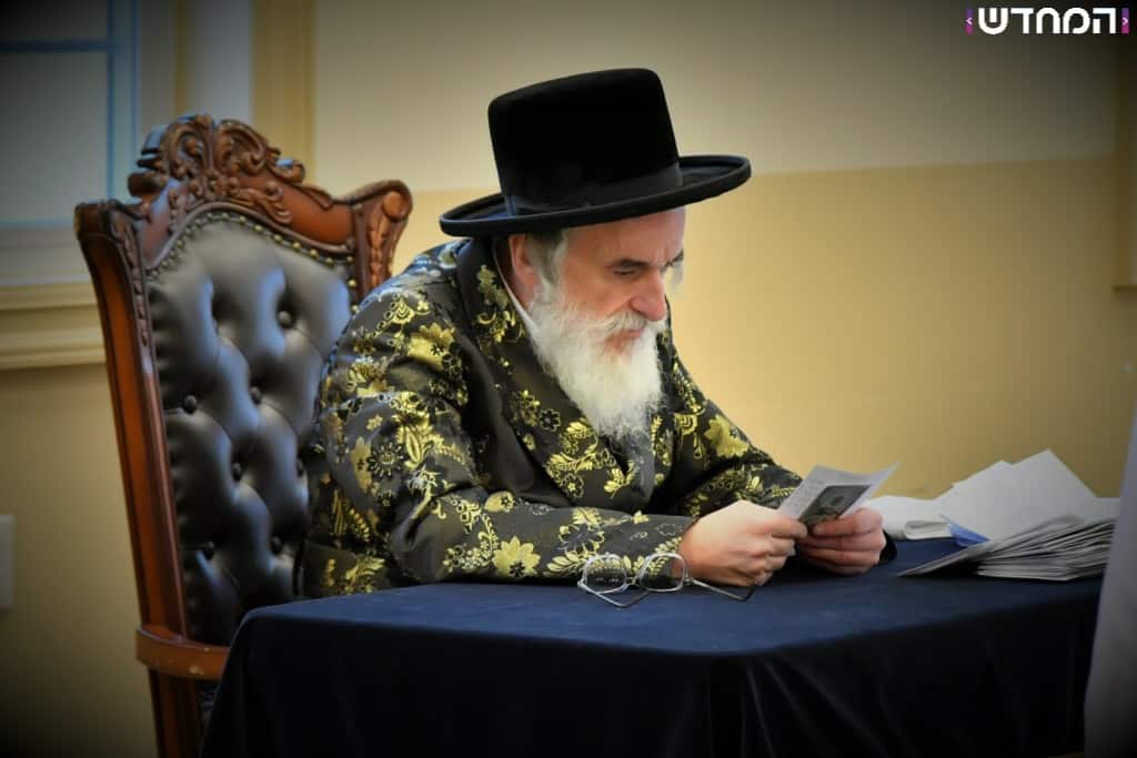 הרבי מויז'ניץ בביקור בארה"ב • גלריה