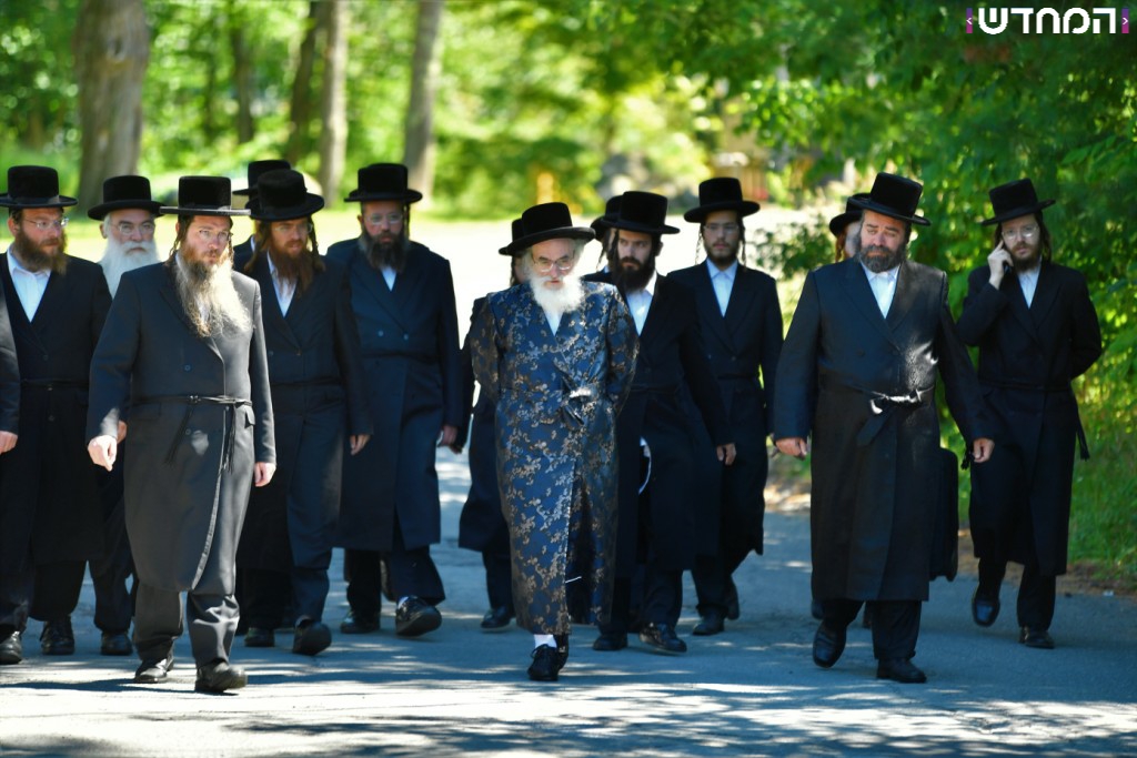 הרבי מויז'ניץ בביקור בארה"ב • גלריה