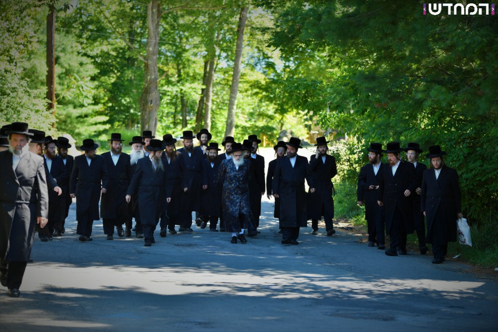הרבי מויז'ניץ בביקור בארה"ב • גלריה