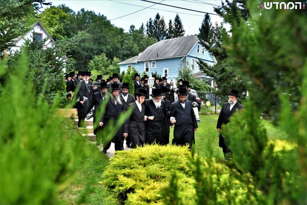 הרבי מויז'ניץ בביקור בארה"ב • גלריה