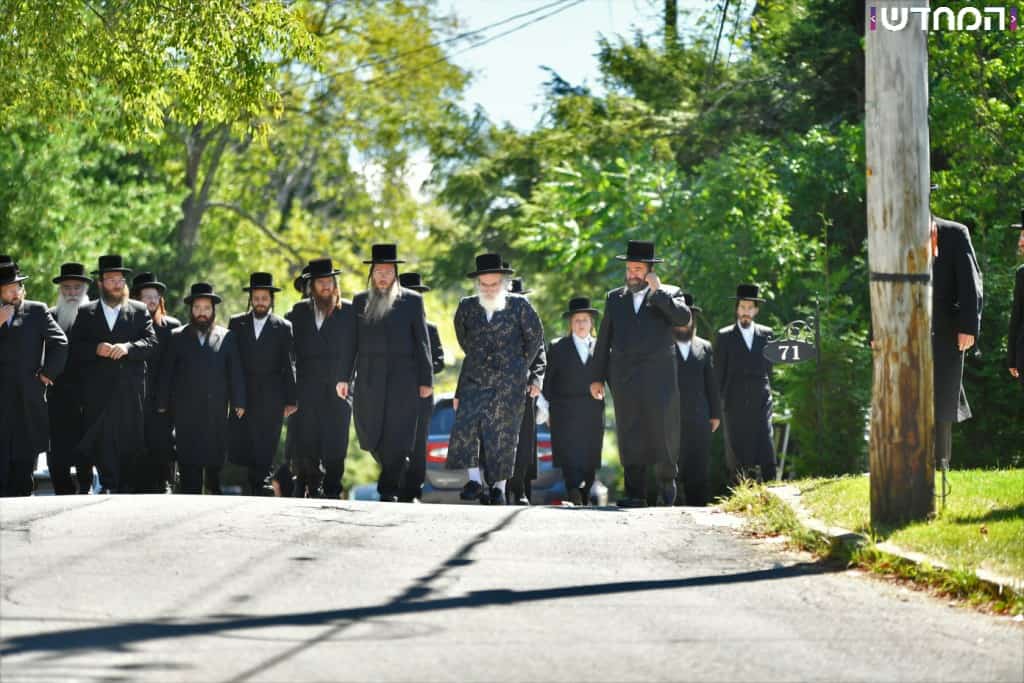 הרבי מויז'ניץ בביקור בארה"ב • גלריה