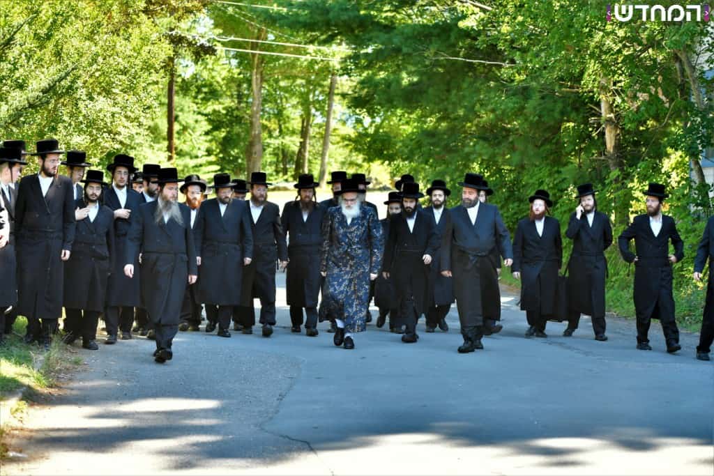 הרבי מויז'ניץ בביקור בארה"ב • גלריה