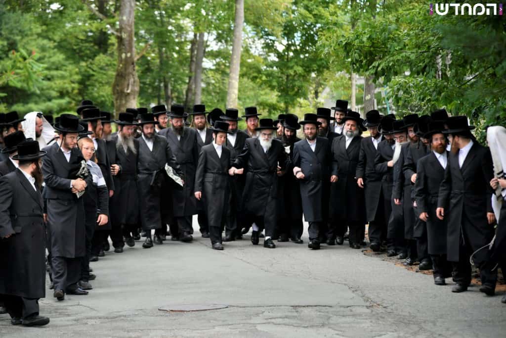 הרבי מויז'ניץ בביקור בארה"ב • גלריה