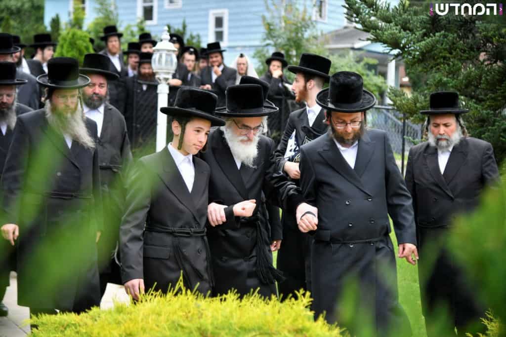 הרבי מויז'ניץ בביקור בארה"ב • גלריה