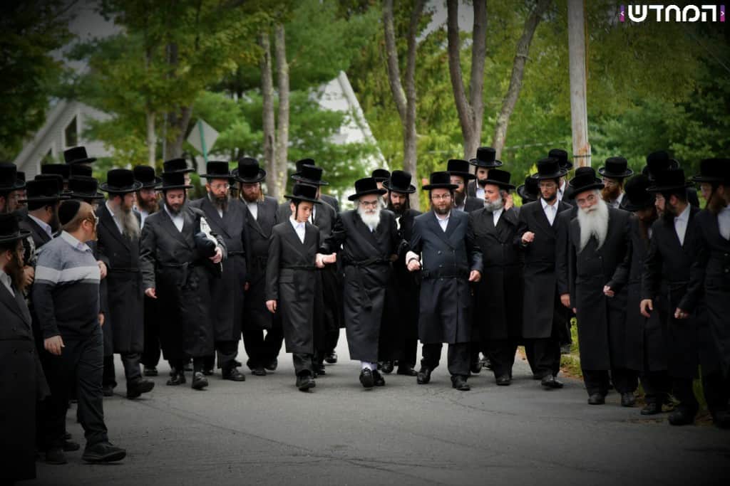 הרבי מויז'ניץ בביקור בארה"ב • גלריה