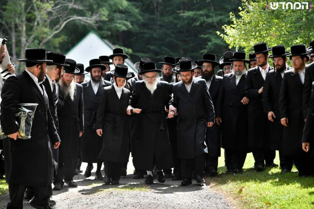 הרבי מויז'ניץ בביקור בארה"ב • גלריה