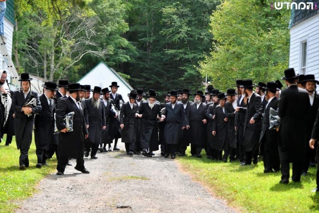 הרבי מויז'ניץ בביקור בארה"ב • גלריה