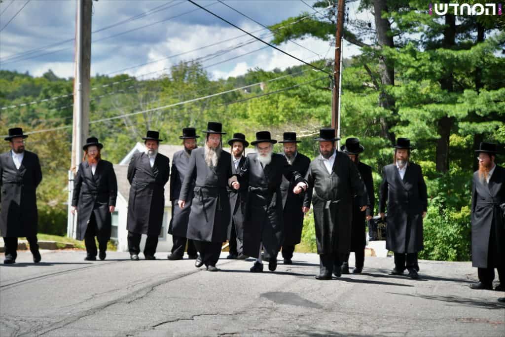 הרבי מויז'ניץ בביקור בארה"ב • גלריה