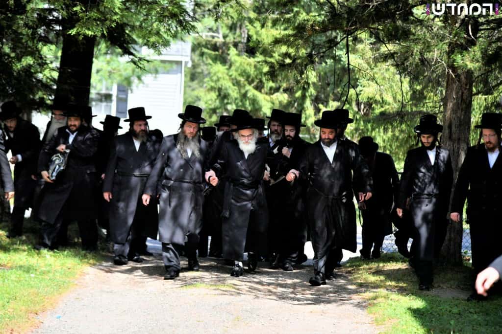 הרבי מויז'ניץ בביקור בארה"ב • גלריה