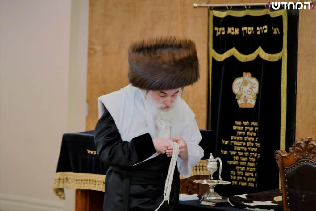 הרבי מויז'ניץ בביקור בארה"ב • גלריה