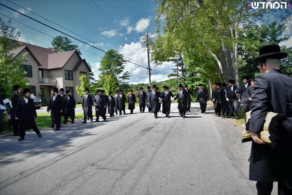 הרבי מויז'ניץ בביקור בארה"ב • גלריה