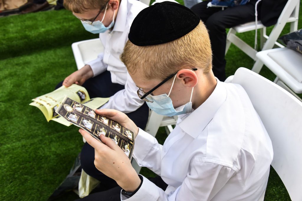 מעמד סיום מסכת כלאים ע"י ילדי ארגון זכרון חנה במעונו של מרן שר התורה