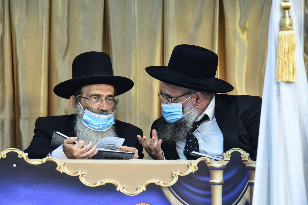 מעמד סיום מסכת כלאים ע"י ילדי ארגון זכרון חנה במעונו של מרן שר התורה