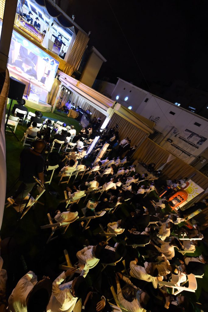 מעמד סיום מסכת כלאים ע"י ילדי ארגון זכרון חנה במעונו של מרן שר התורה