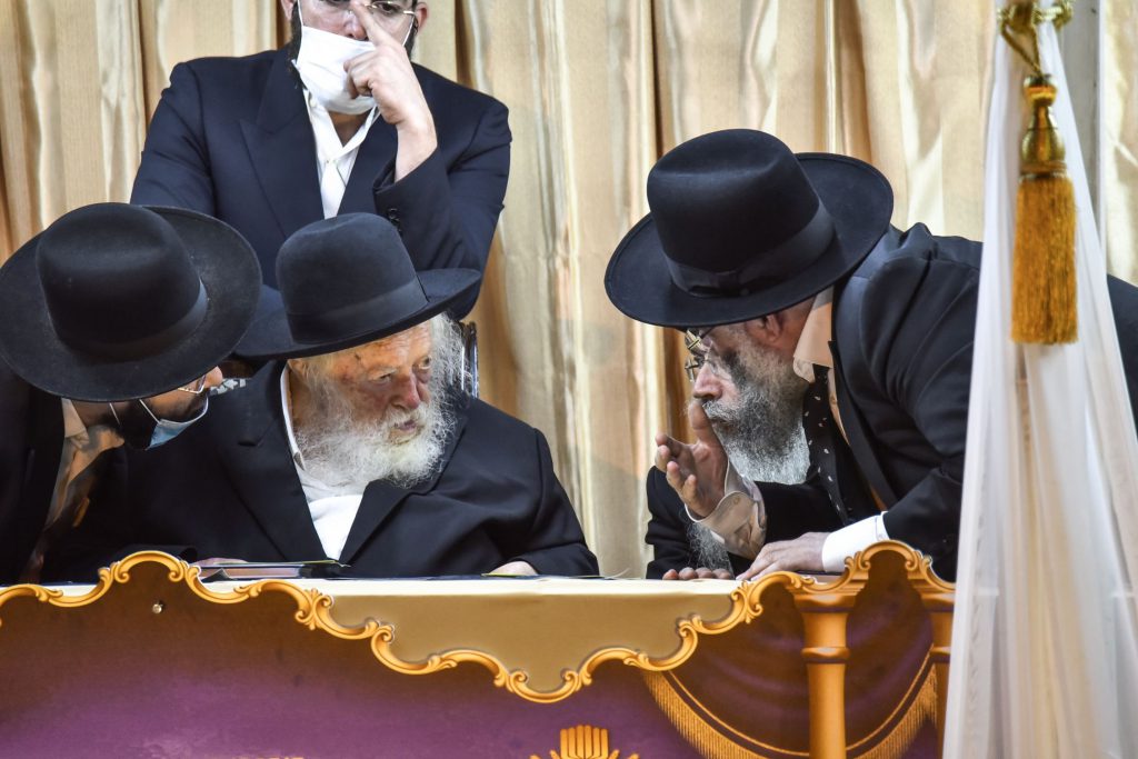 מעמד סיום מסכת כלאים ע"י ילדי ארגון זכרון חנה במעונו של מרן שר התורה