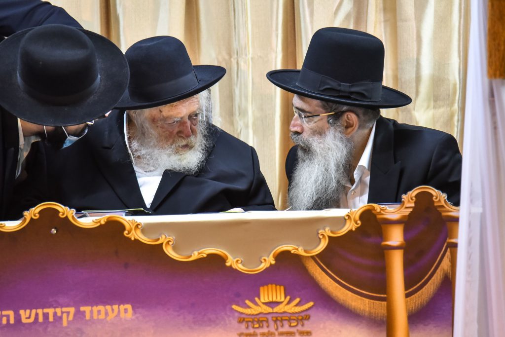 מעמד סיום מסכת כלאים ע"י ילדי ארגון זכרון חנה במעונו של מרן שר התורה