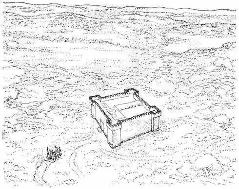 צפו: מצודה מימי השופטים נחשפה ביער גברין