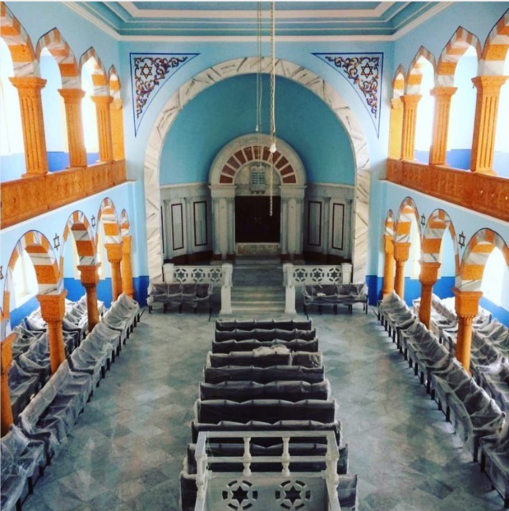 תיעוד נדיר בפרסום ראשון: בית הכנסת בביירות לפני ואחרי הפיצוץ
