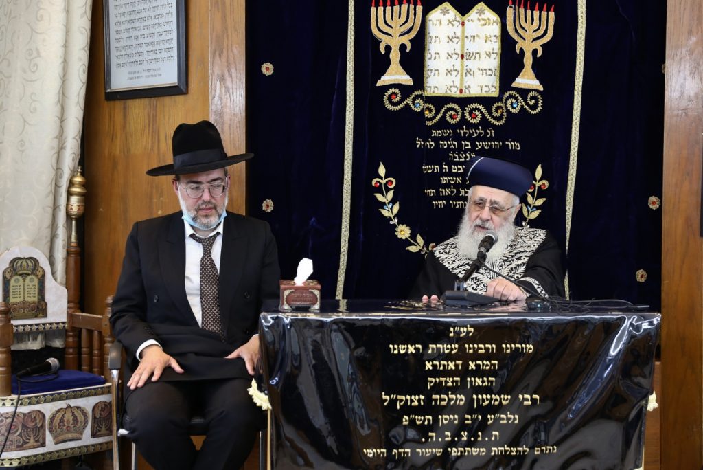 הראשון לציון חיזק את קהילת היכל מרן בבני ברק • גלריה הראשון לציון חיזק את קהילת היכל מרן בבני ברק • גלריה