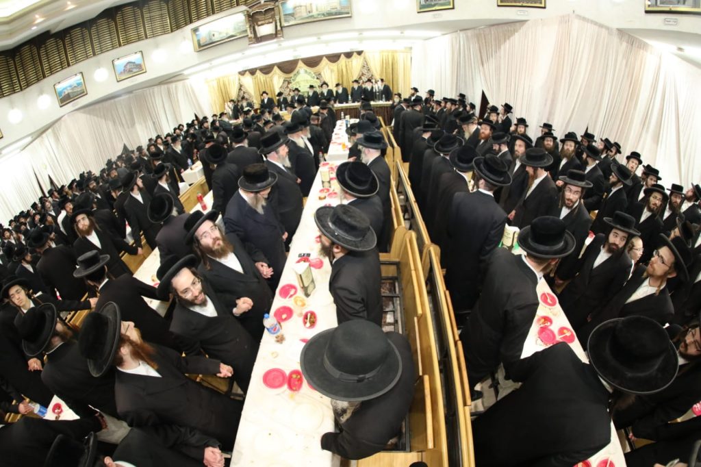 תיעוד: בסאטמר ירושלים סיימו סדר 'מועד'