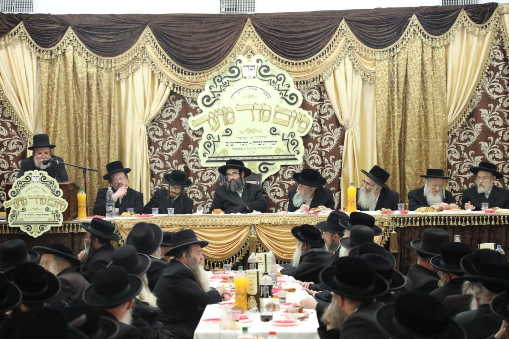 תיעוד: בסאטמר ירושלים סיימו סדר 'מועד'