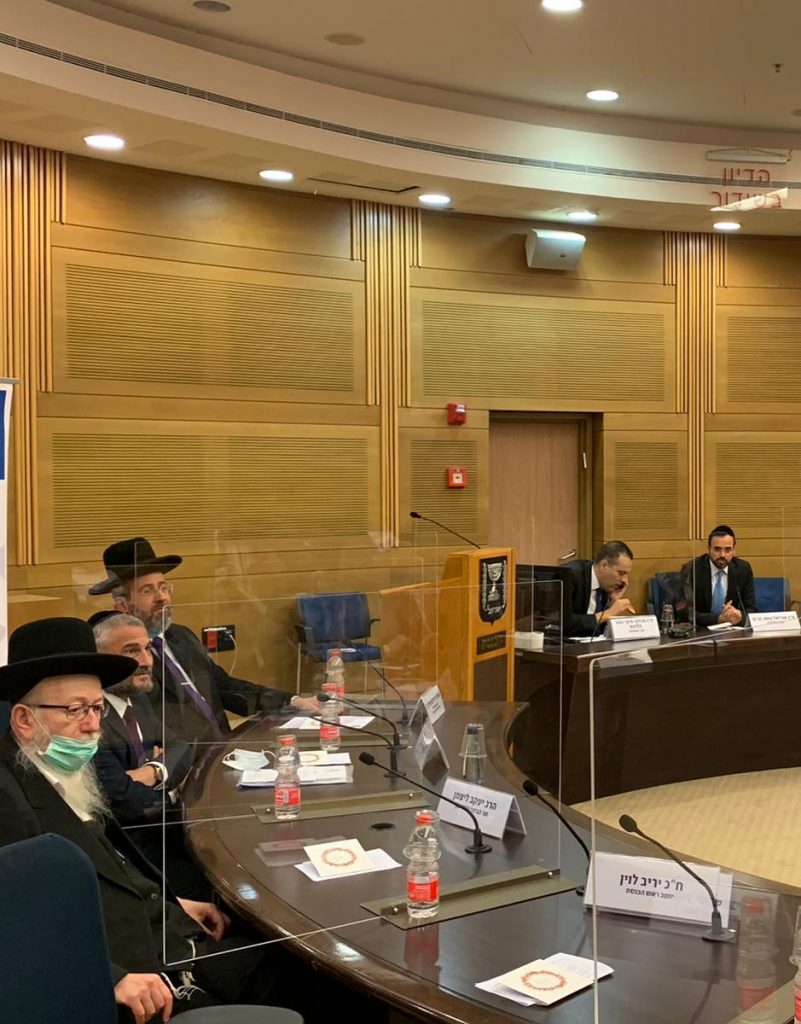 שבת שלום: עשרות חברי כנסת השתתפו בכנסת בטקס השקת השדולה למען שמירת השבת