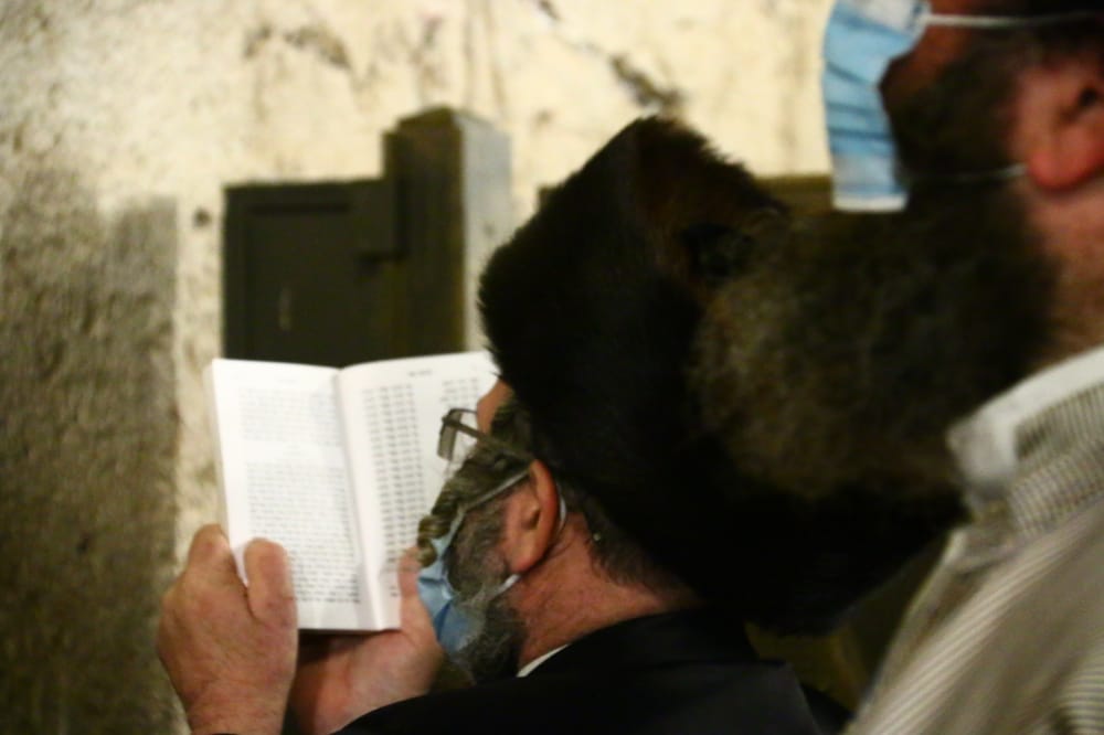 תיעוד: אמירת סליחות ראשונות ברחבת הכותל המערבי