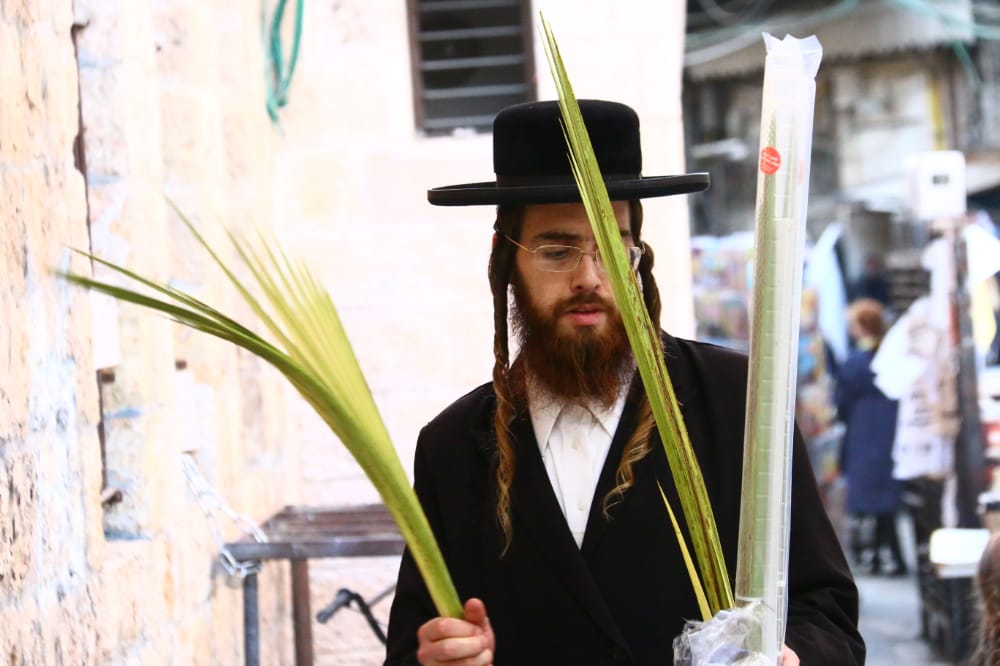 מסכה מענפי הלולב כבר ראיתם? גלריה ממאה שערים