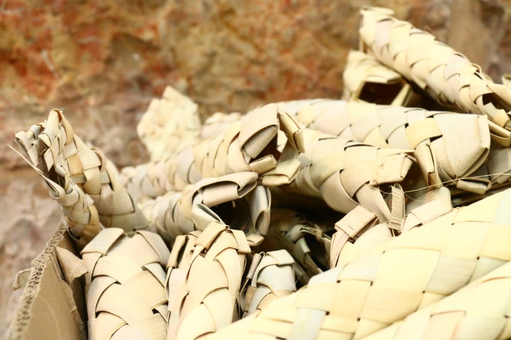 מסכה מענפי הלולב כבר ראיתם? גלריה ממאה שערים