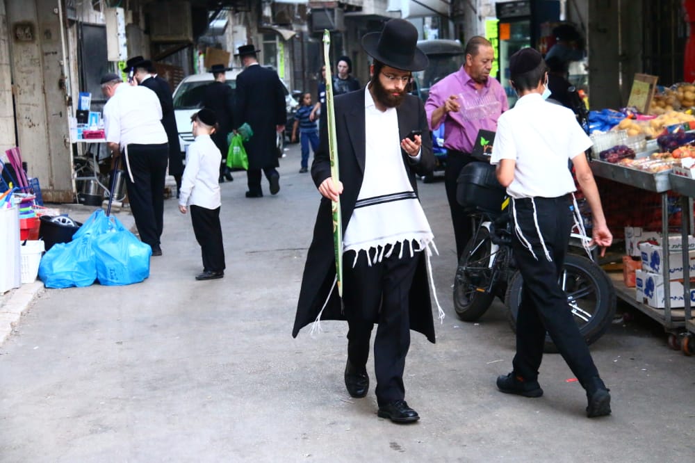 מסכה מענפי הלולב כבר ראיתם? גלריה ממאה שערים