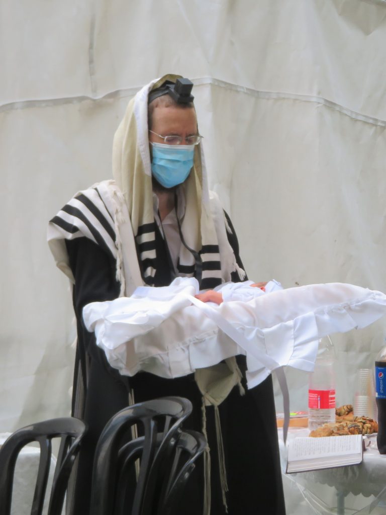 תיעוד: הברית לנין ראש הישיבה הגרב"ד פוברסקי