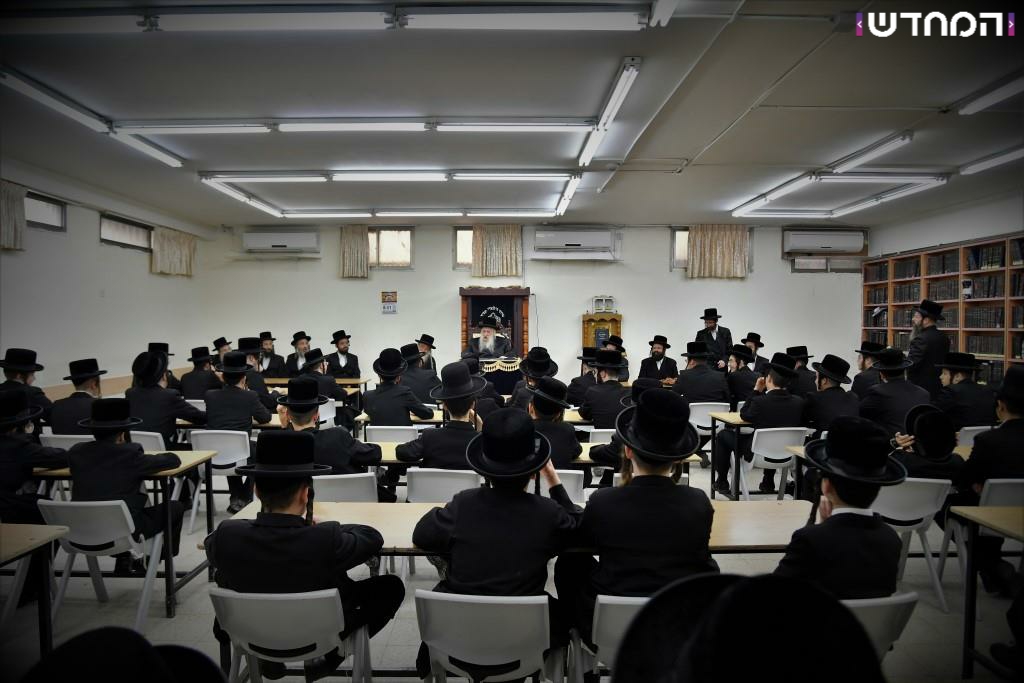 מעמד פתיחת הזמן בישיבת טשארנוביל אשדוד • גלריה