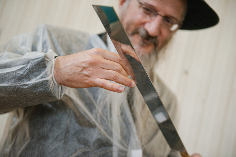 תיעוד מרוסיה: בדיקת סכיני השוחטים לקראת ראש השנה